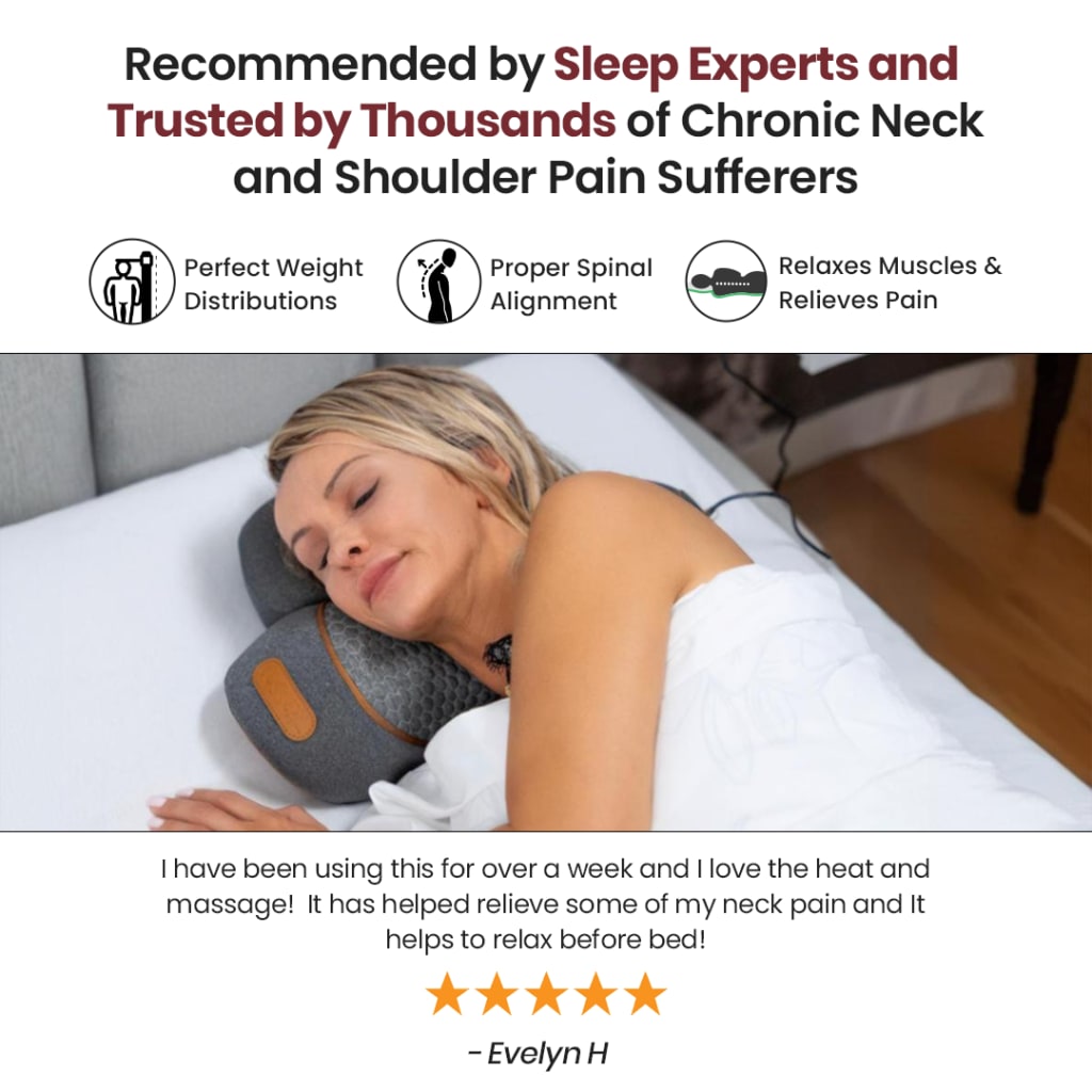 Slumbr Pillow | Traction Massager