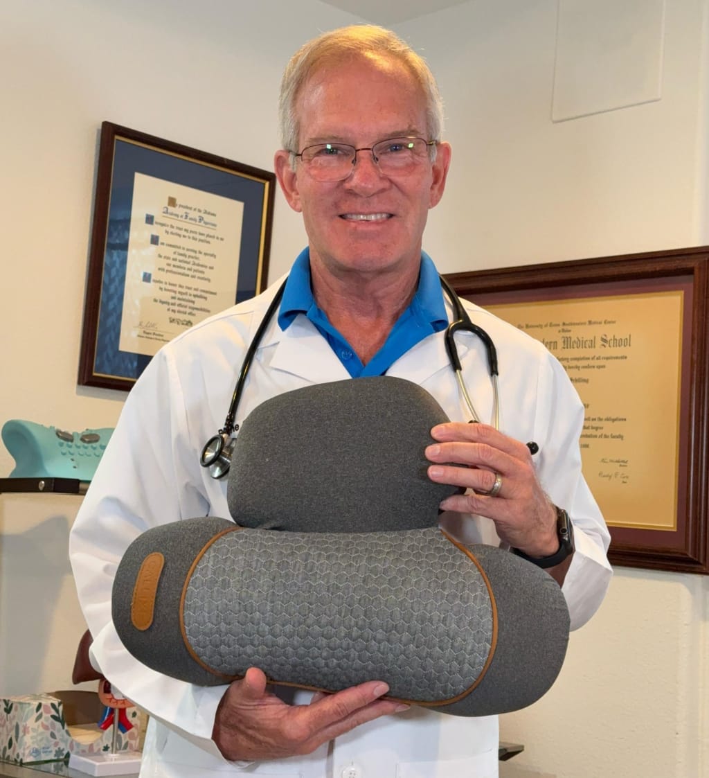 Slumbr Pillow | Traction Massager