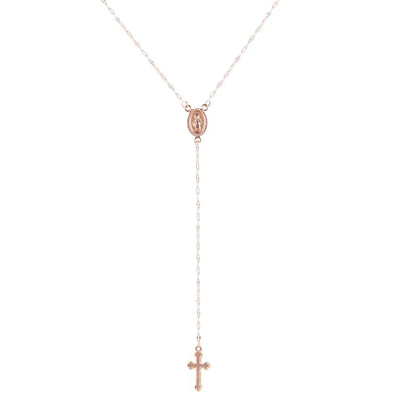 Faith & Fig Vintage Christian Cross  Necklace
