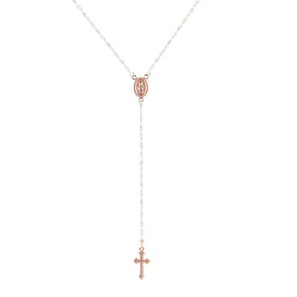 Faith & Fig Vintage Christian Cross  Necklace